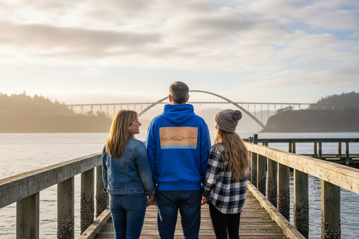 Yaquina Bay Hooded Sweatshirt