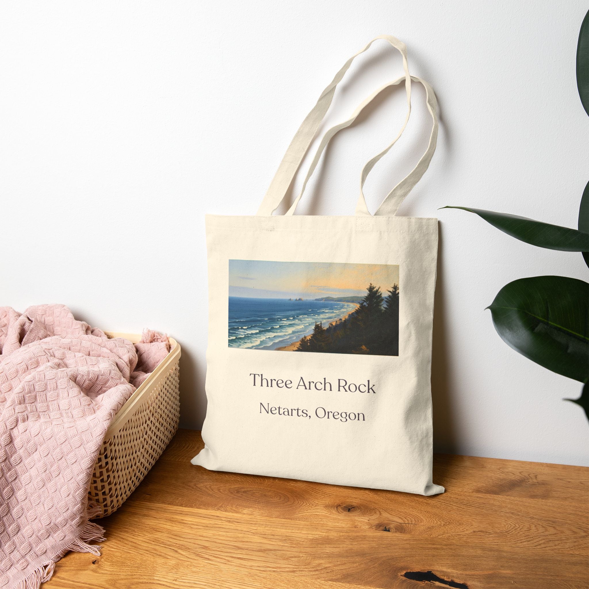 Three Arch Rock Beach Tote