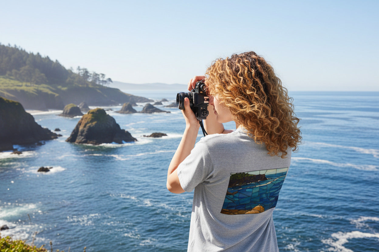 Vintage View Depoe Bay T-Shirt