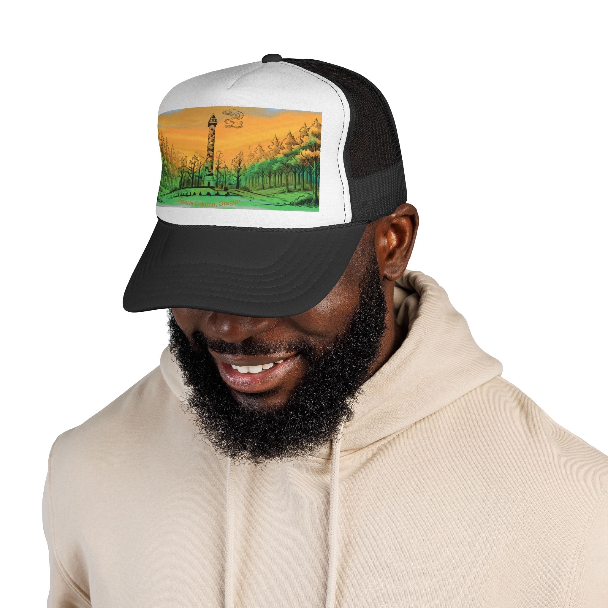 Astoria Column Trucker Cap