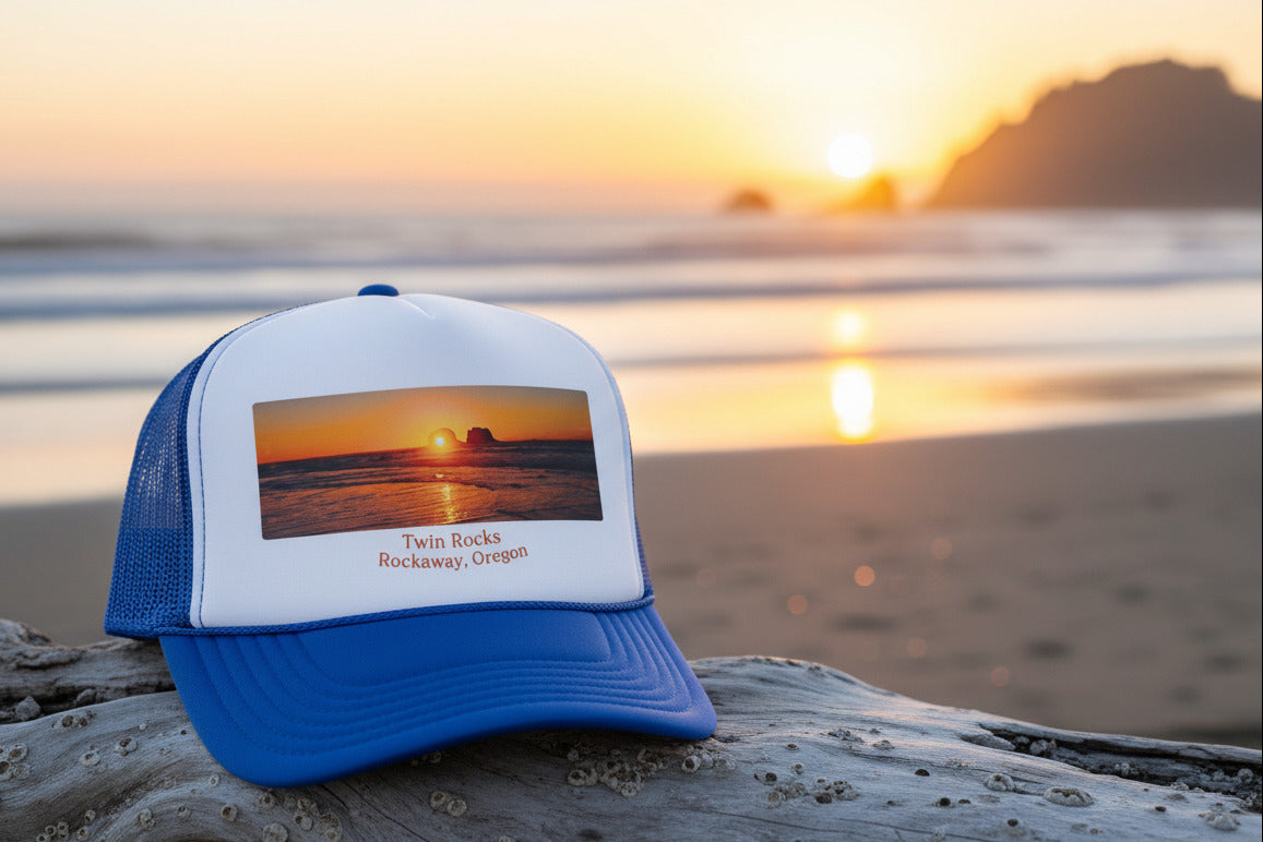 Twin Rocks Trucker Cap