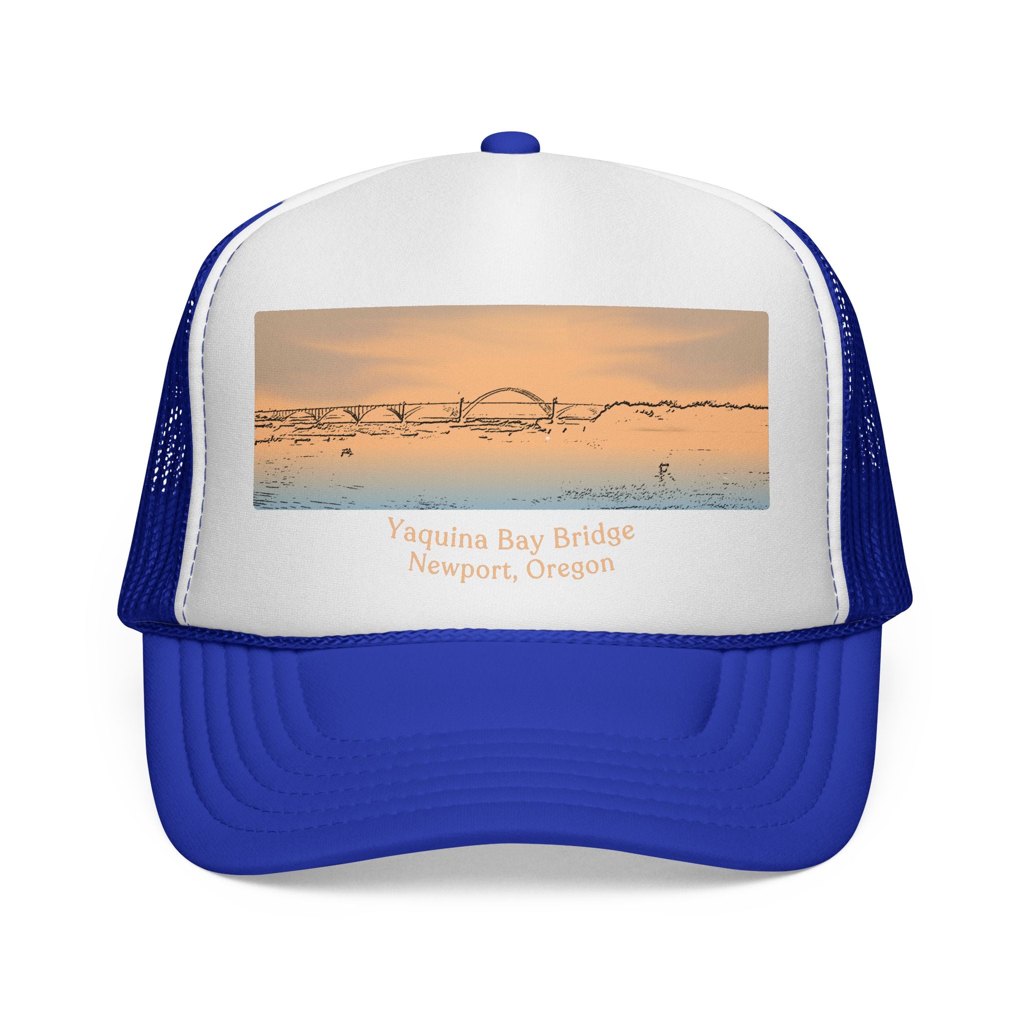 Yaquina Bay Bridge Trucker Cap