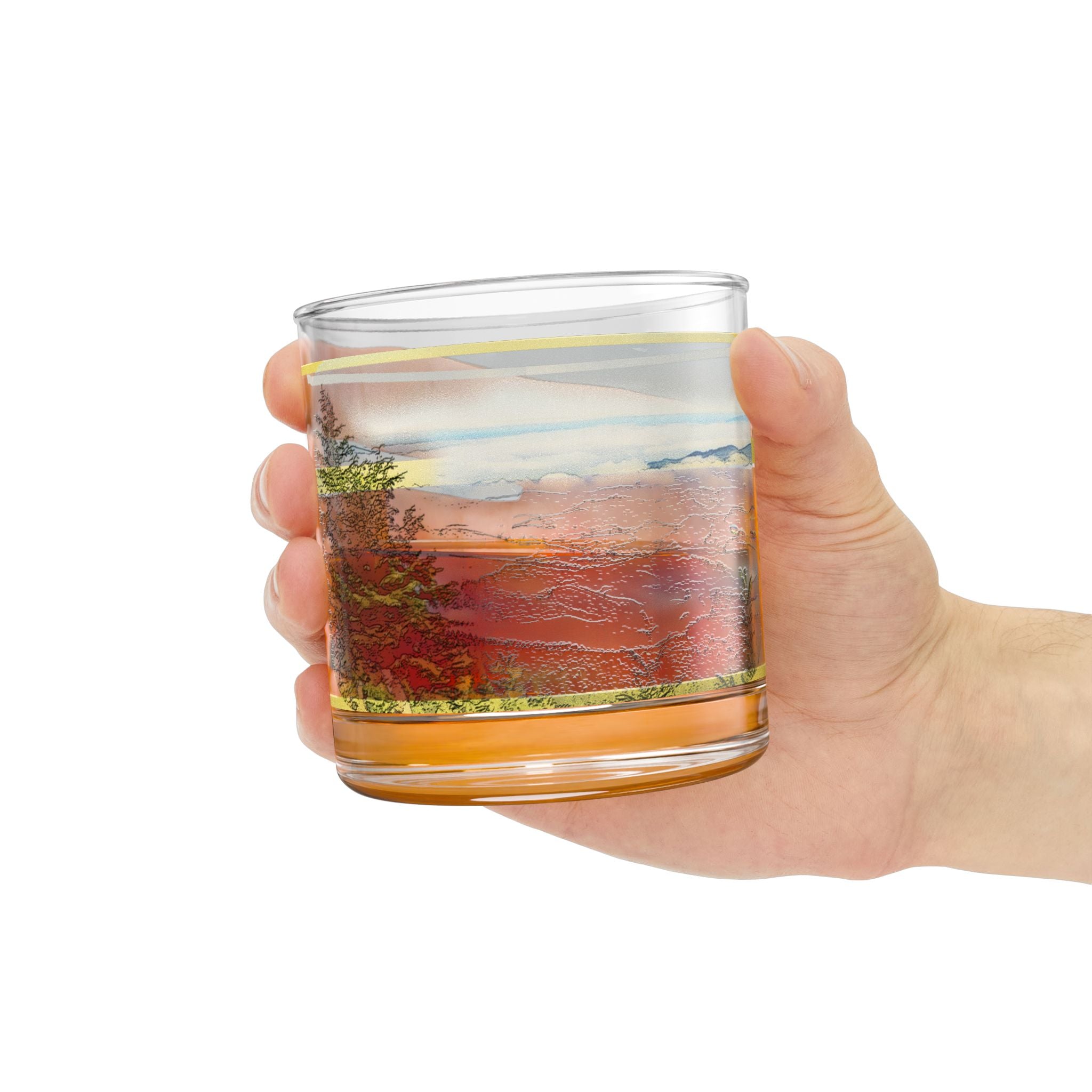 Mt. Hebo Rocks Glass, 10oz