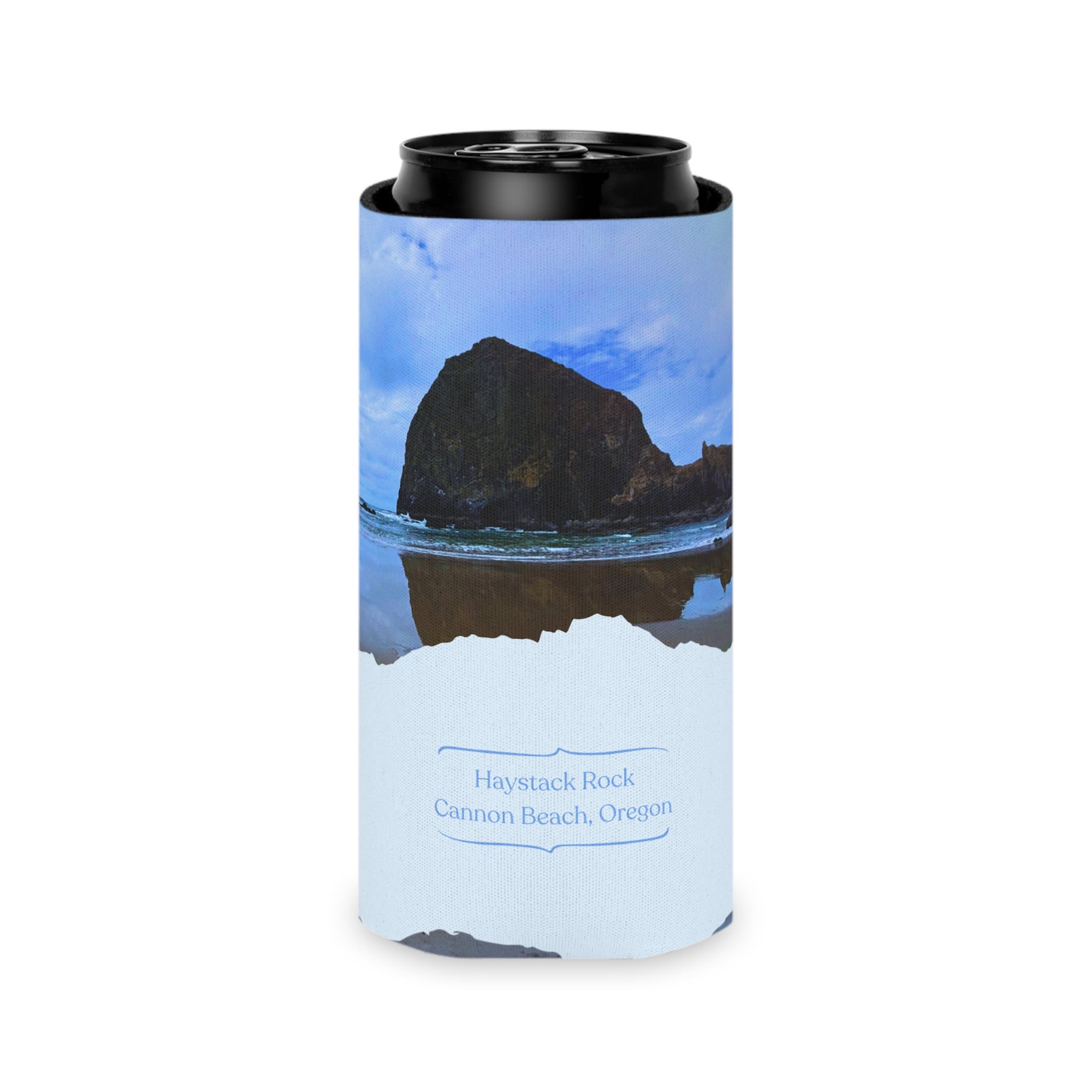 Haystack Rock Can Cooler