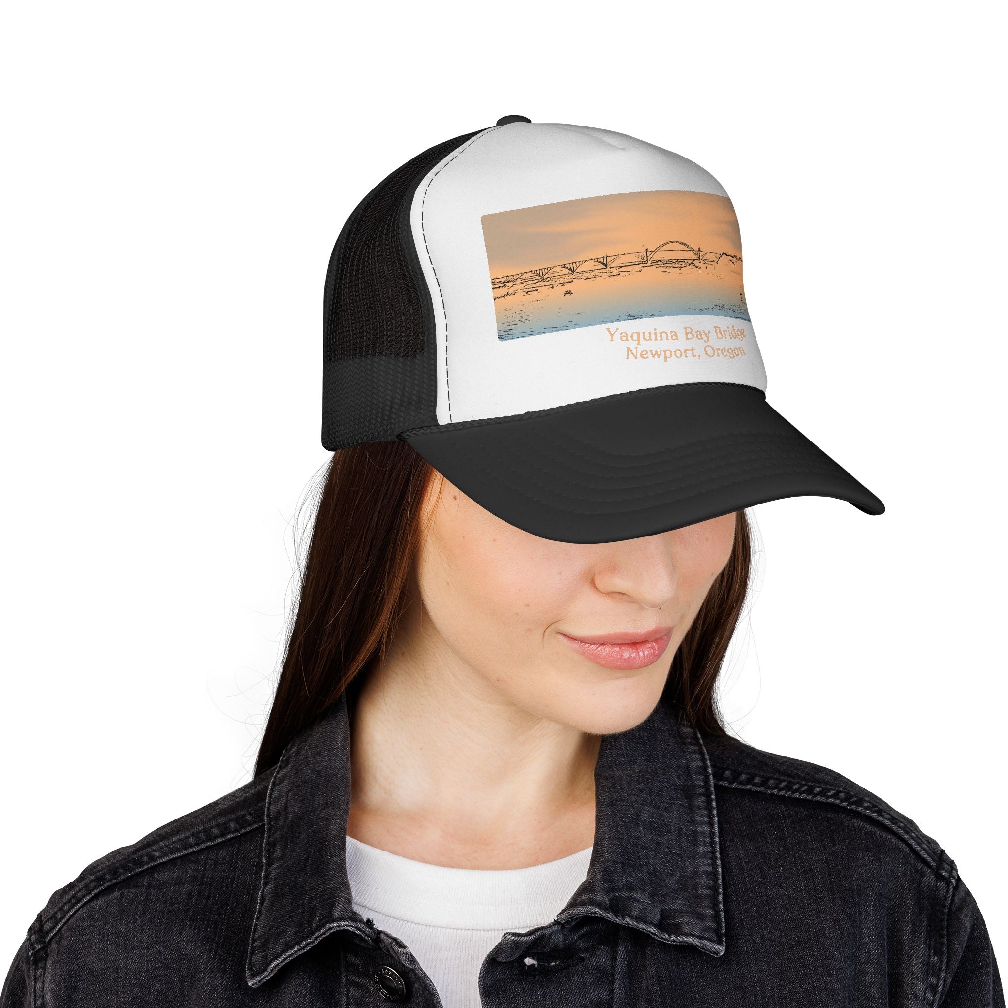 Yaquina Bay Bridge Trucker Cap