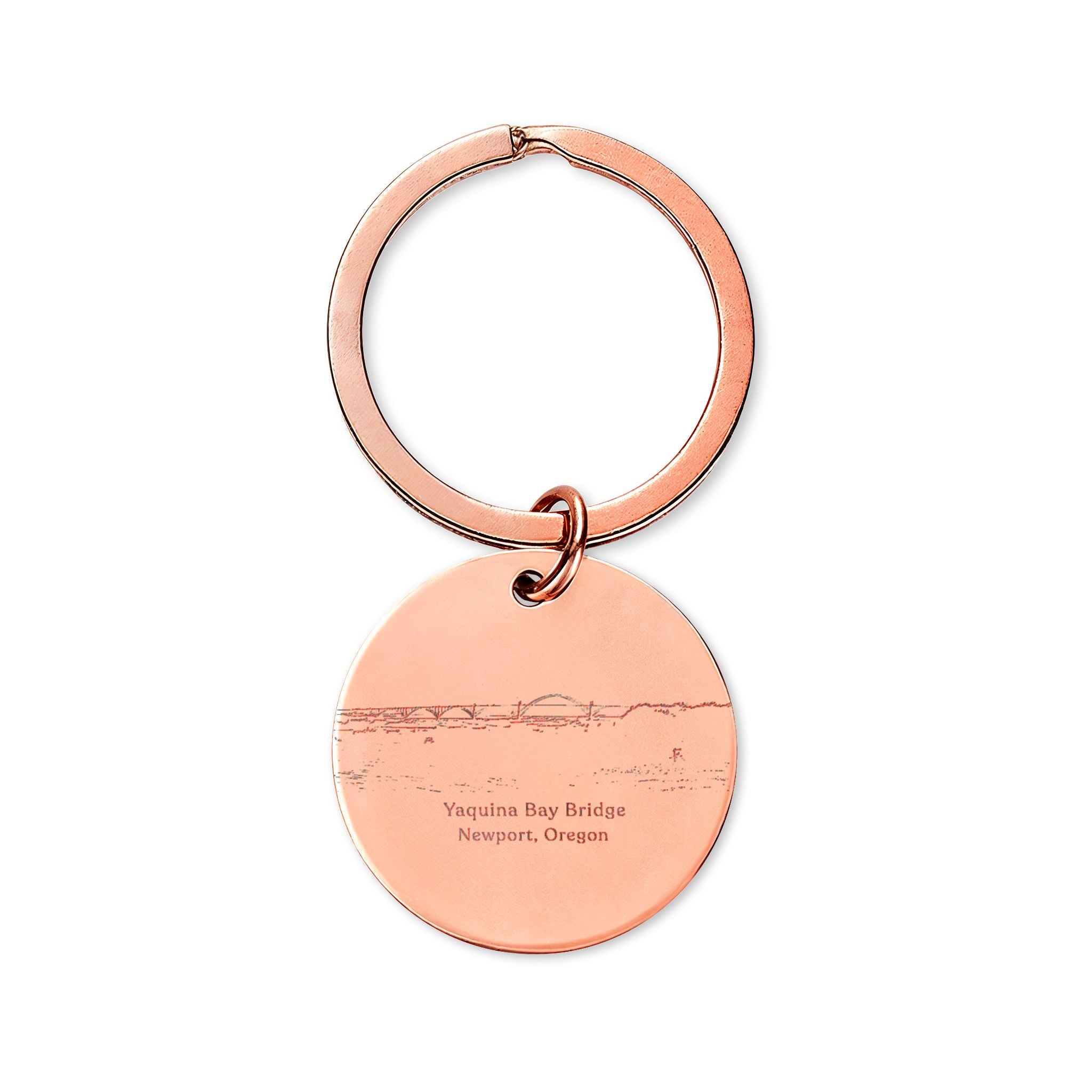 Yaquina Bay Keychain