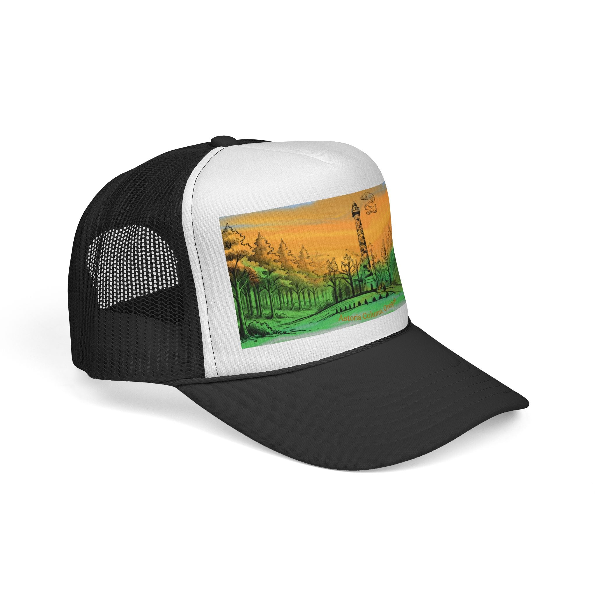 Astoria Column Trucker Cap