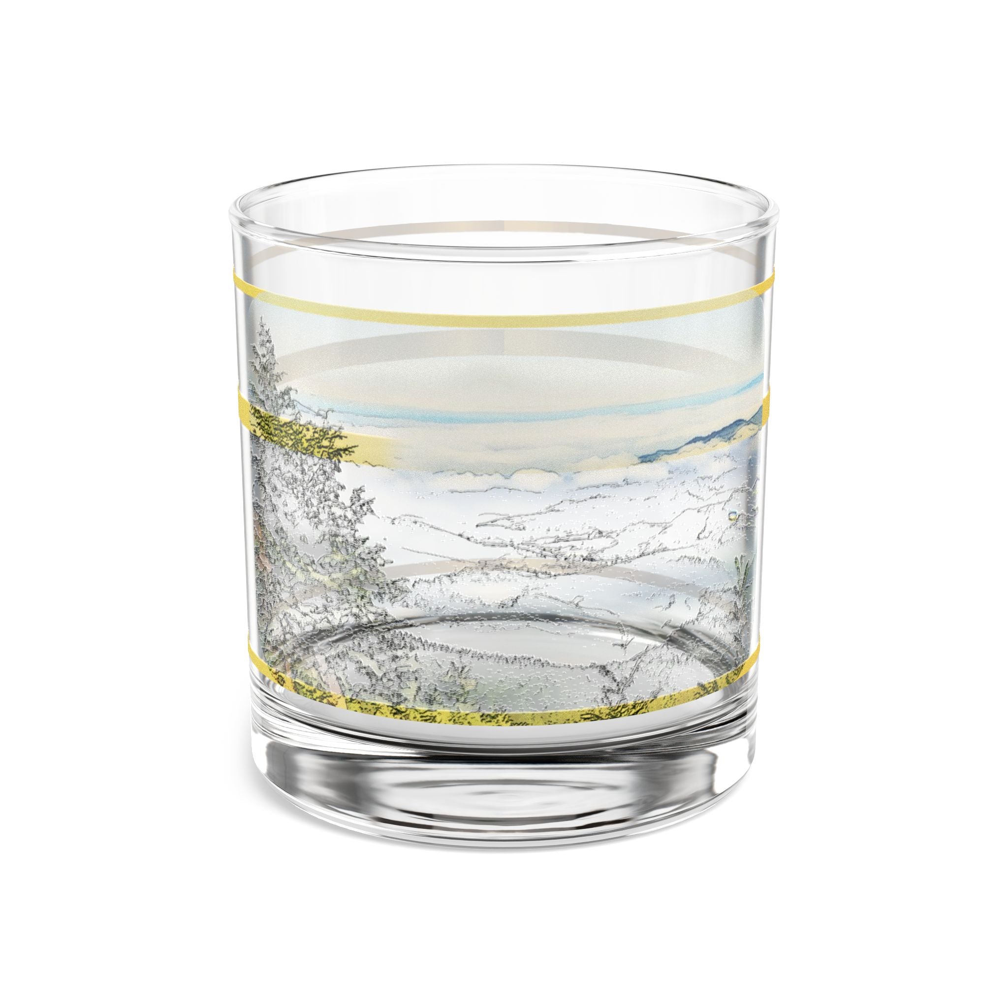 Mt. Hebo Rocks Glass, 10oz