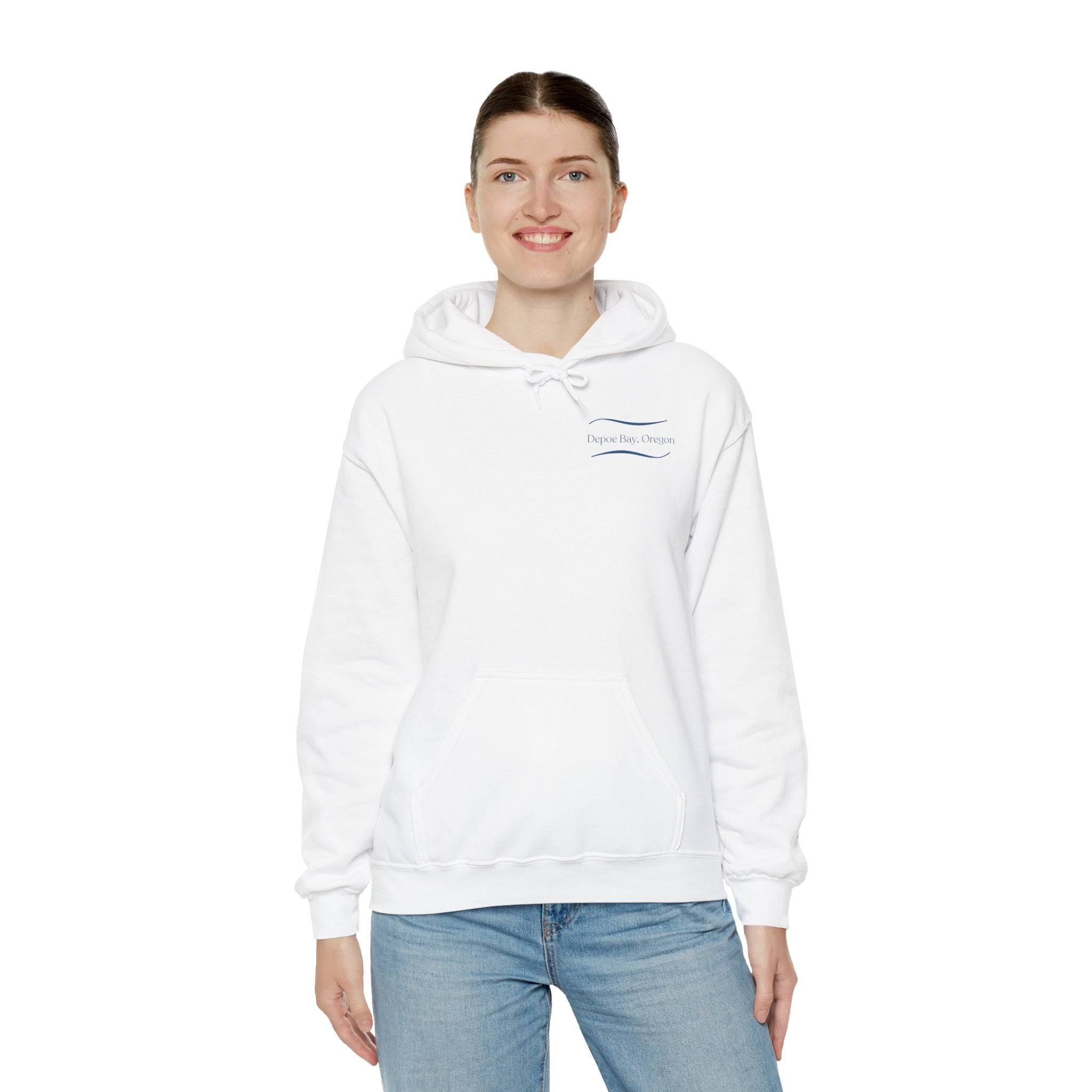 Vintage View Depoe Bay Hooded Sweatshirt