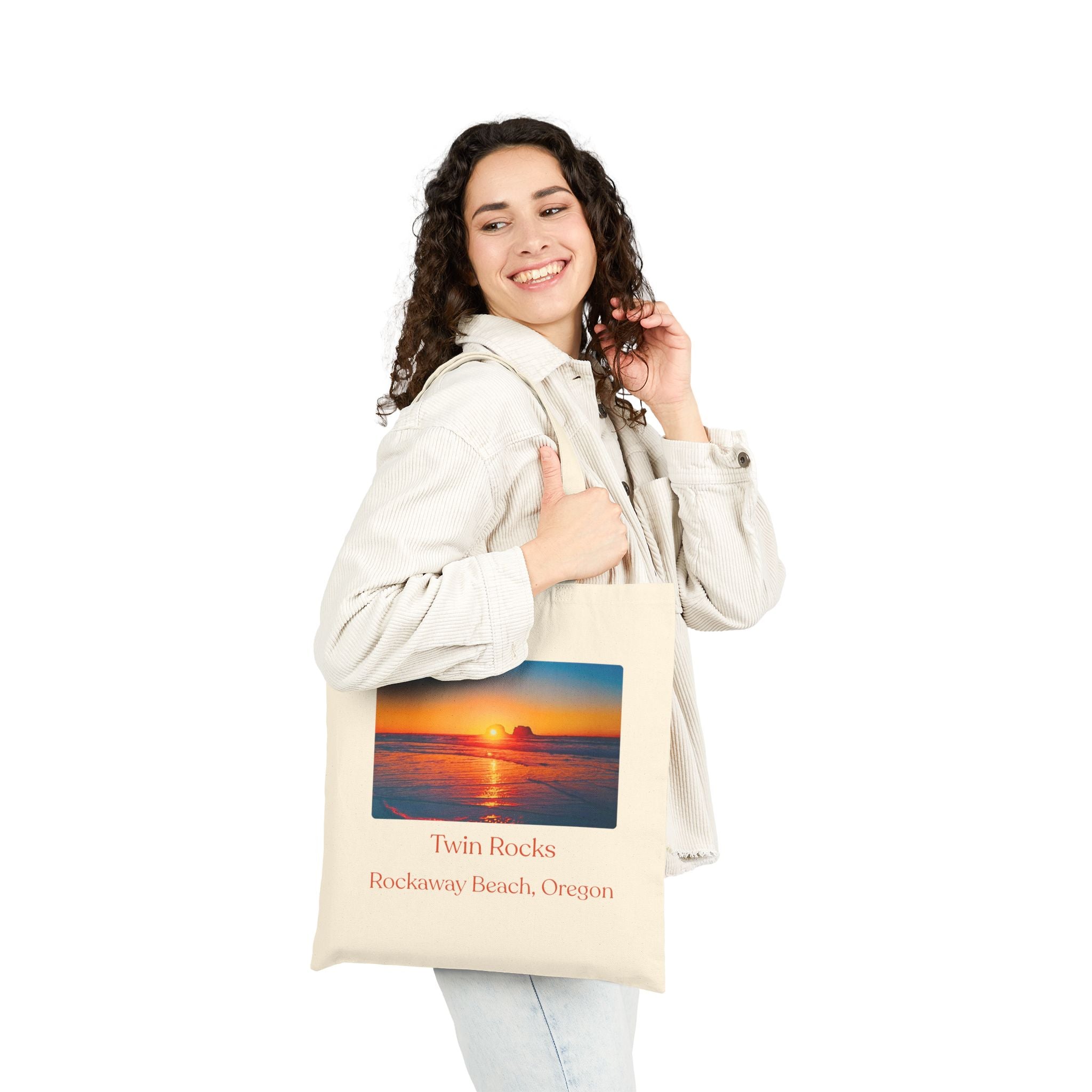 Twin Rocks Beach Tote
