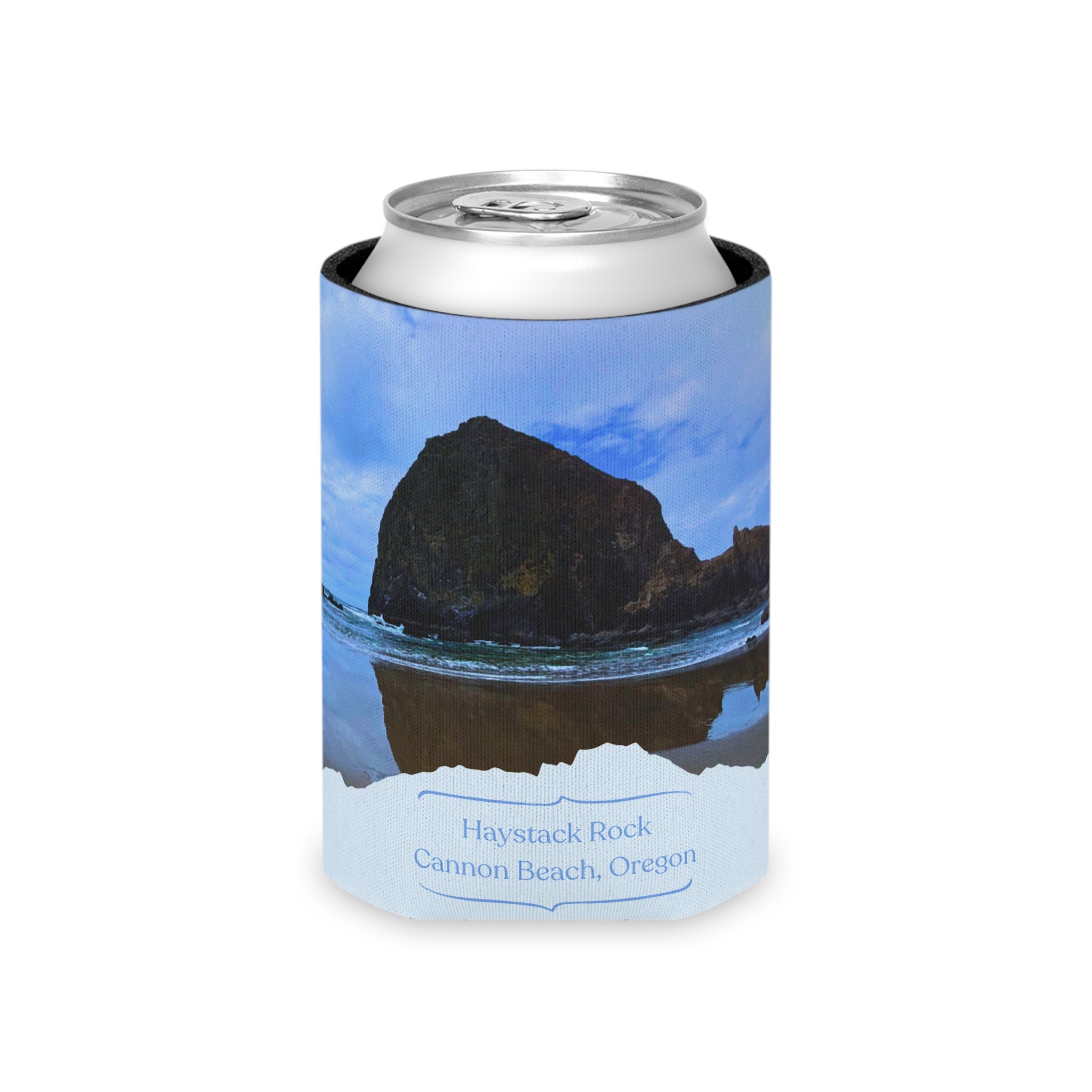 Haystack Rock Can Cooler