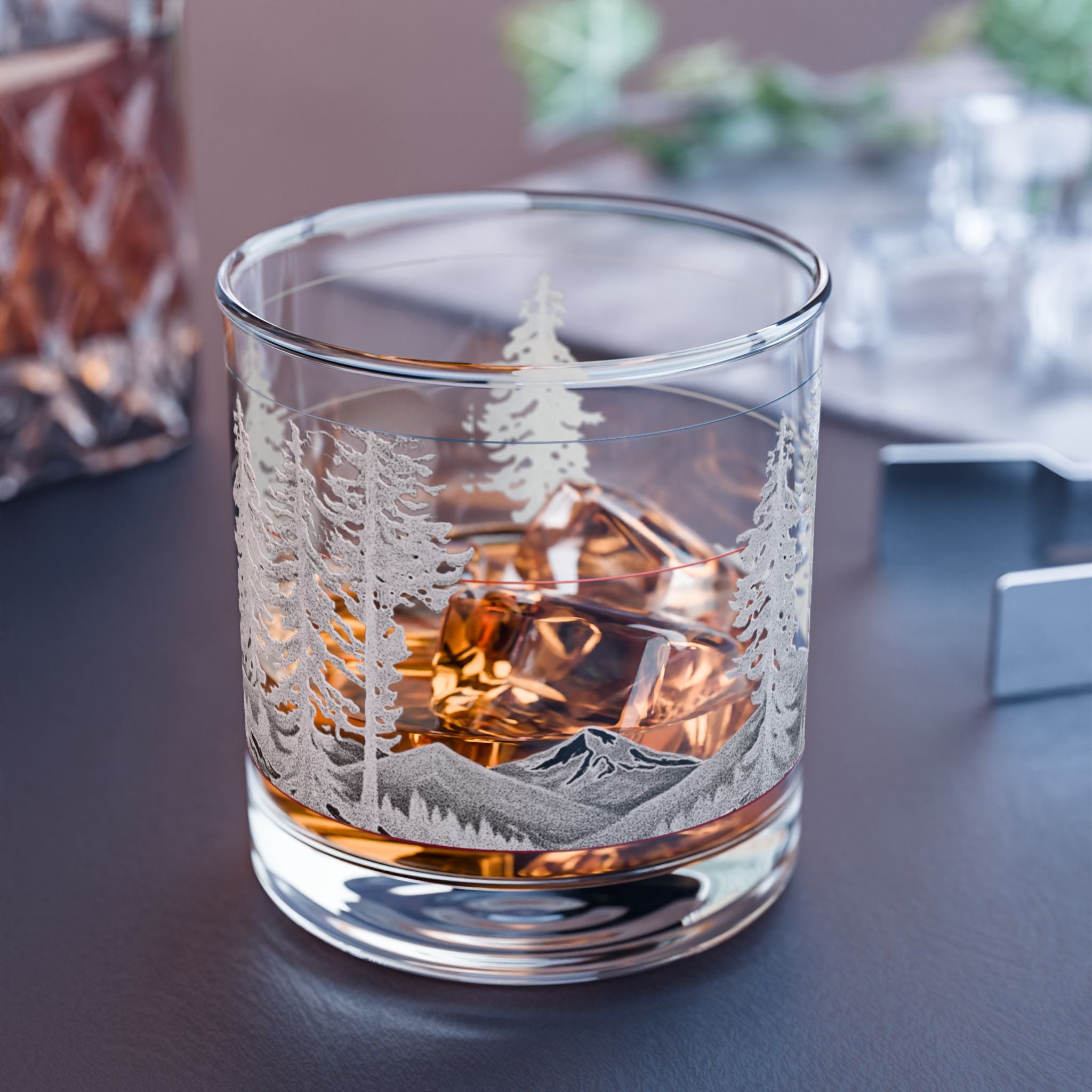 Mt. Hood Rocks Glass, 10oz