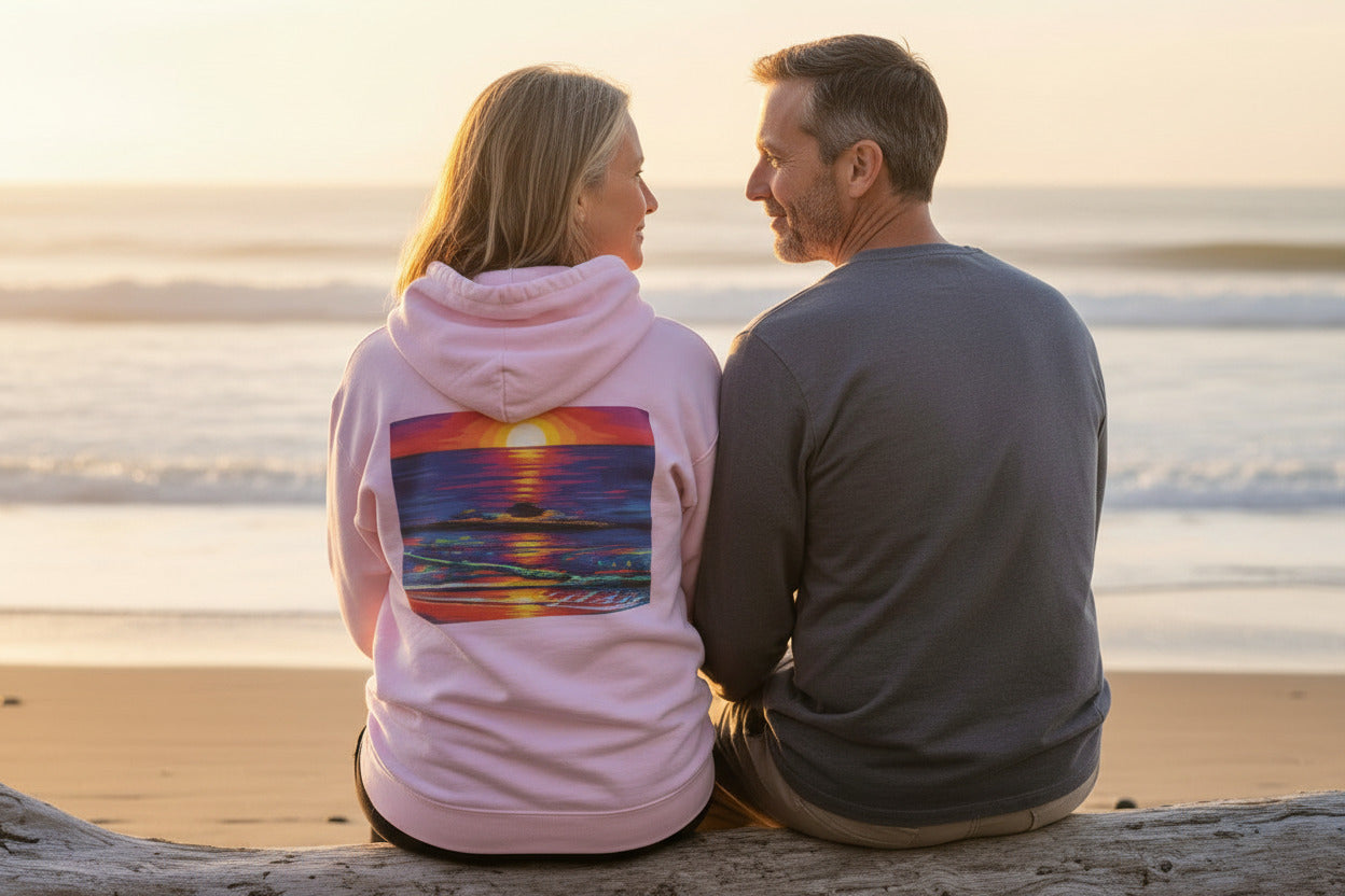 Neskowin Beach Hooded Sweatshirt