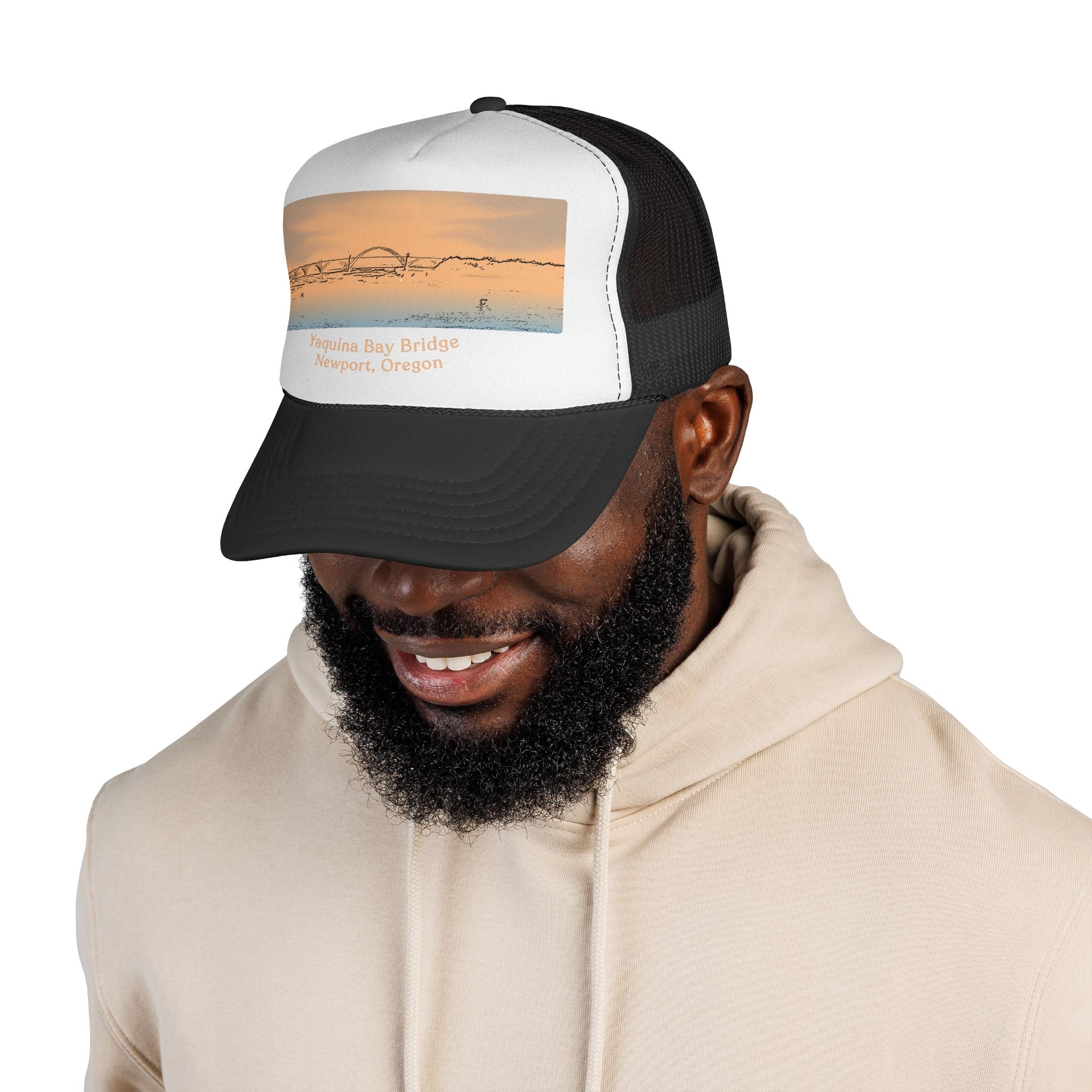 Yaquina Bay Bridge Trucker Cap