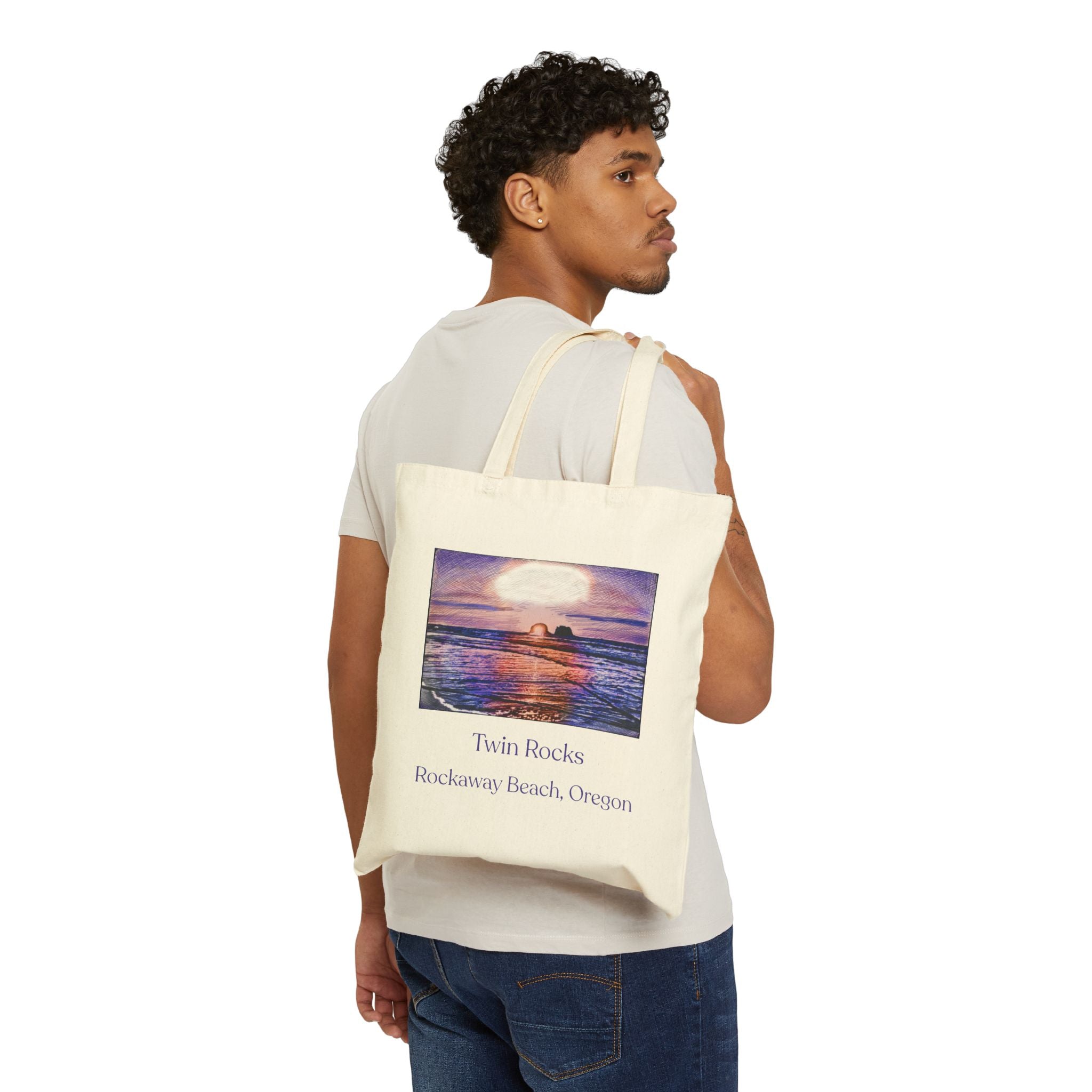 Twin Rocks Beach Tote