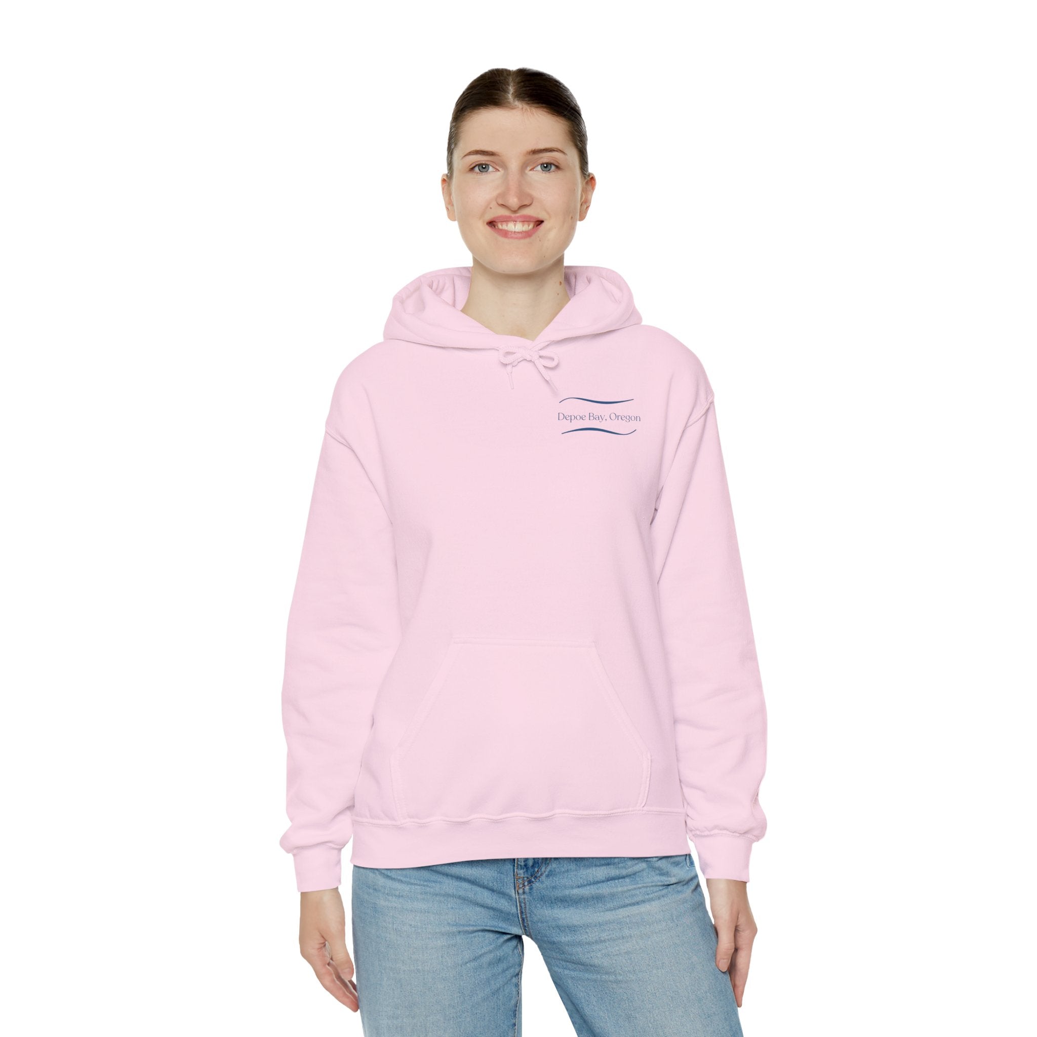 Vintage View Depoe Bay Hooded Sweatshirt