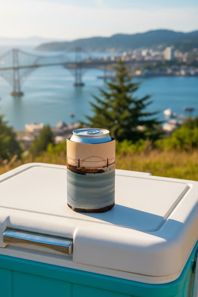 Yaquina Bay Bridge Can Cooler