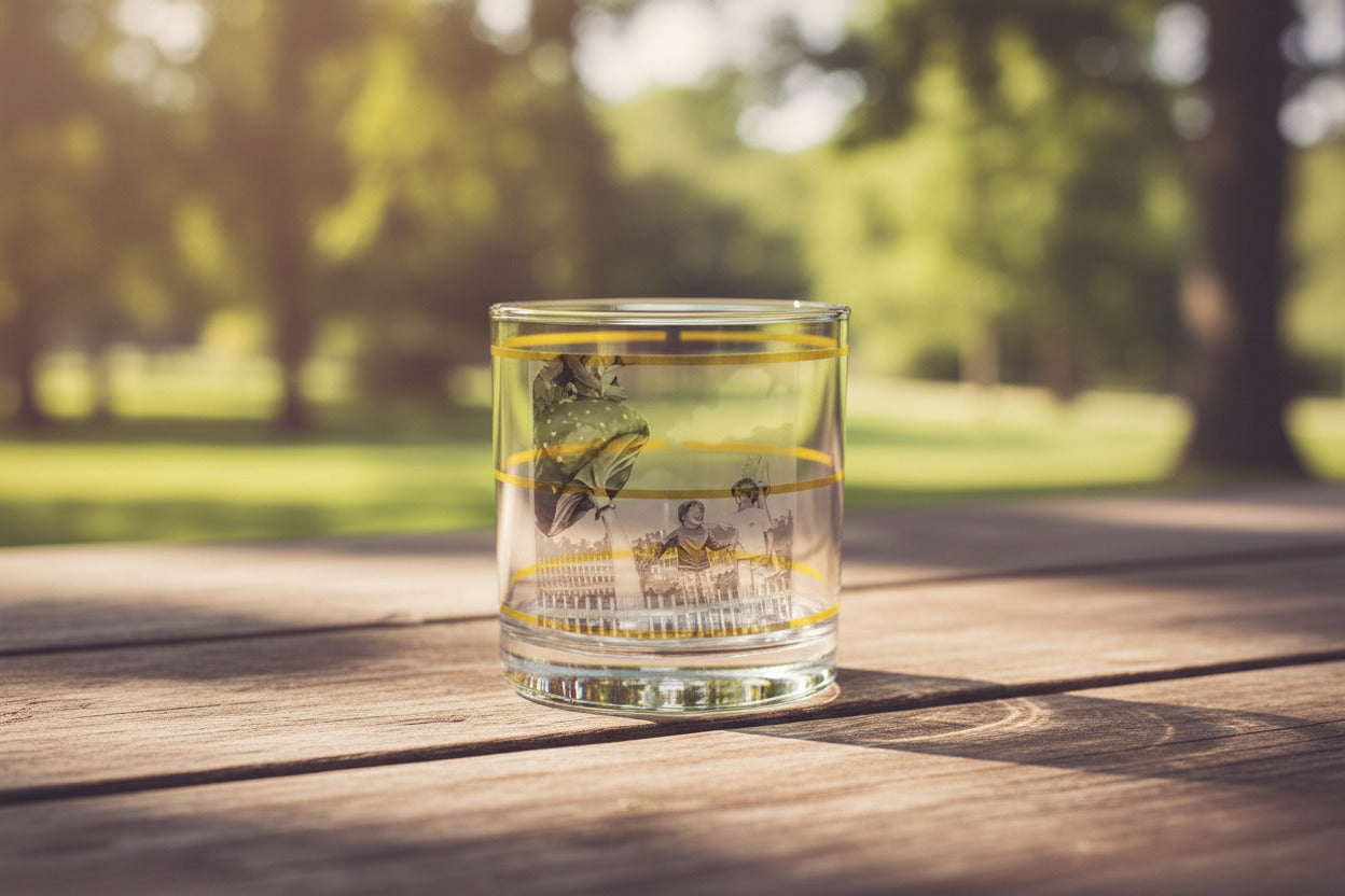 Brothers & the Enchanted Forest Rocks Glass, 10oz