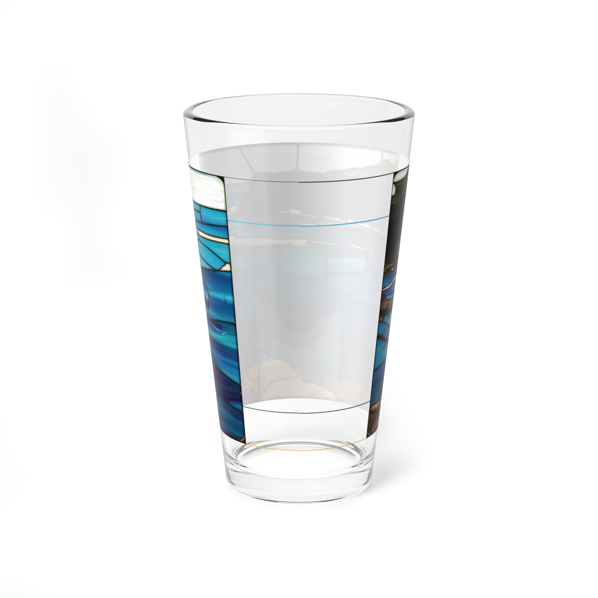 Vintage View Depot Bay Pint Glass -  16oz