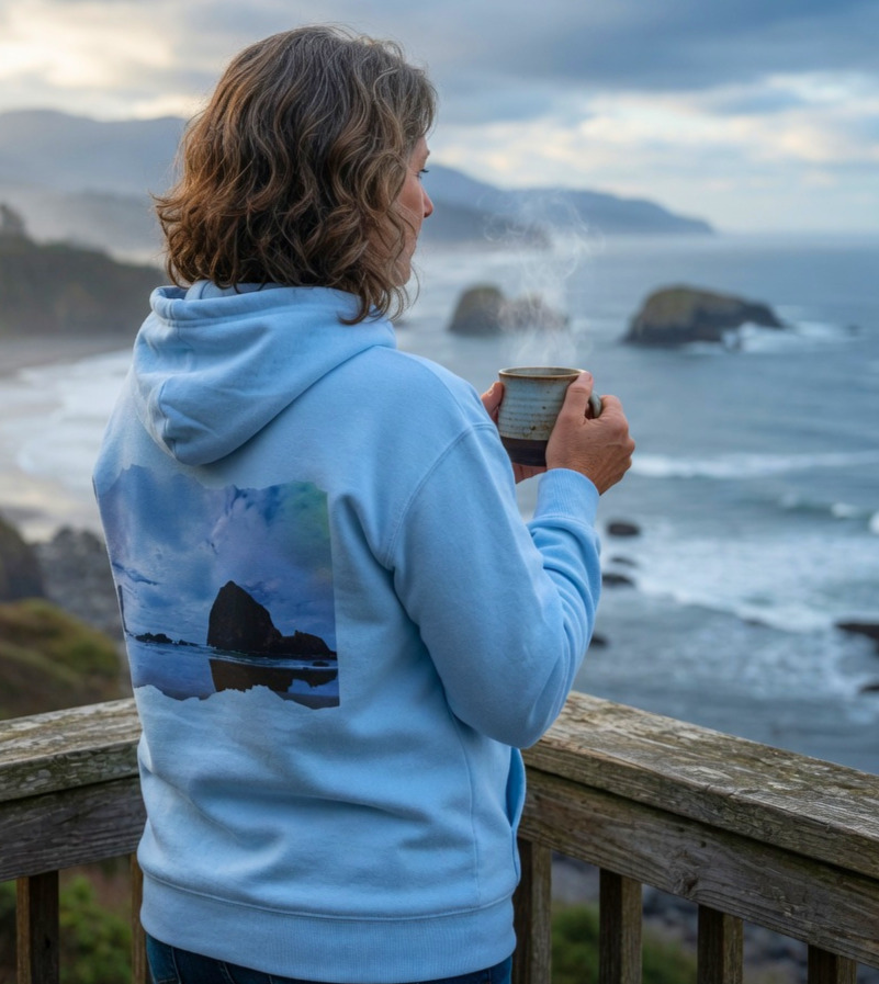 Haystack Rock Hooded Sweatshirt
